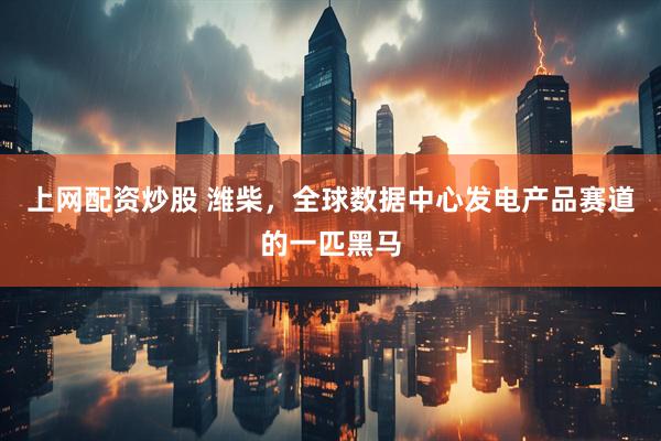 上网配资炒股 潍柴，全球数据中心发电产品赛道的一匹黑马