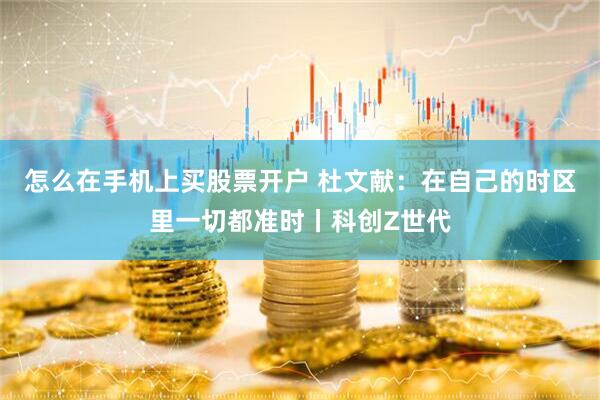 怎么在手机上买股票开户 杜文献：在自己的时区里一切都准时丨科创Z世代