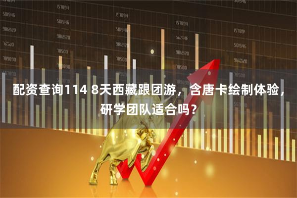 配资查询114 8天西藏跟团游，含唐卡绘制体验，研学团队适合吗？
