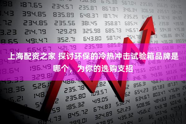 上海配资之家 探讨环保的冷热冲击试验箱品牌是哪个，为你的选购支招